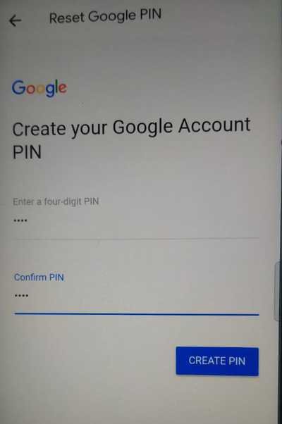 change Google Pay password 5