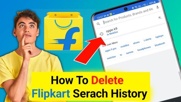 How To Delete Flipkart Search History
