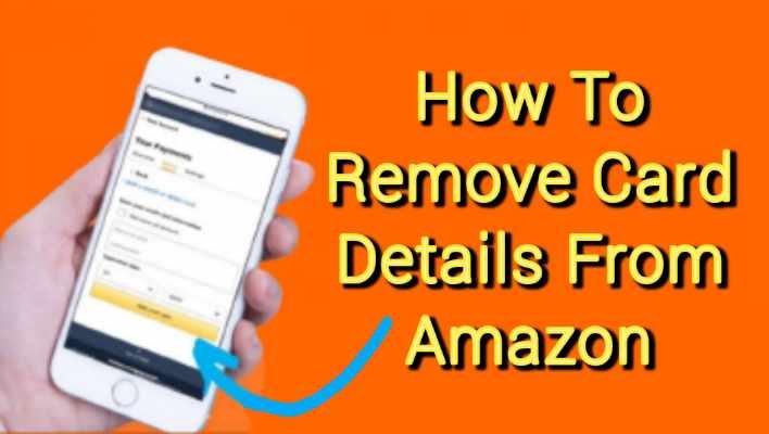 How To Remove Card From Amazon