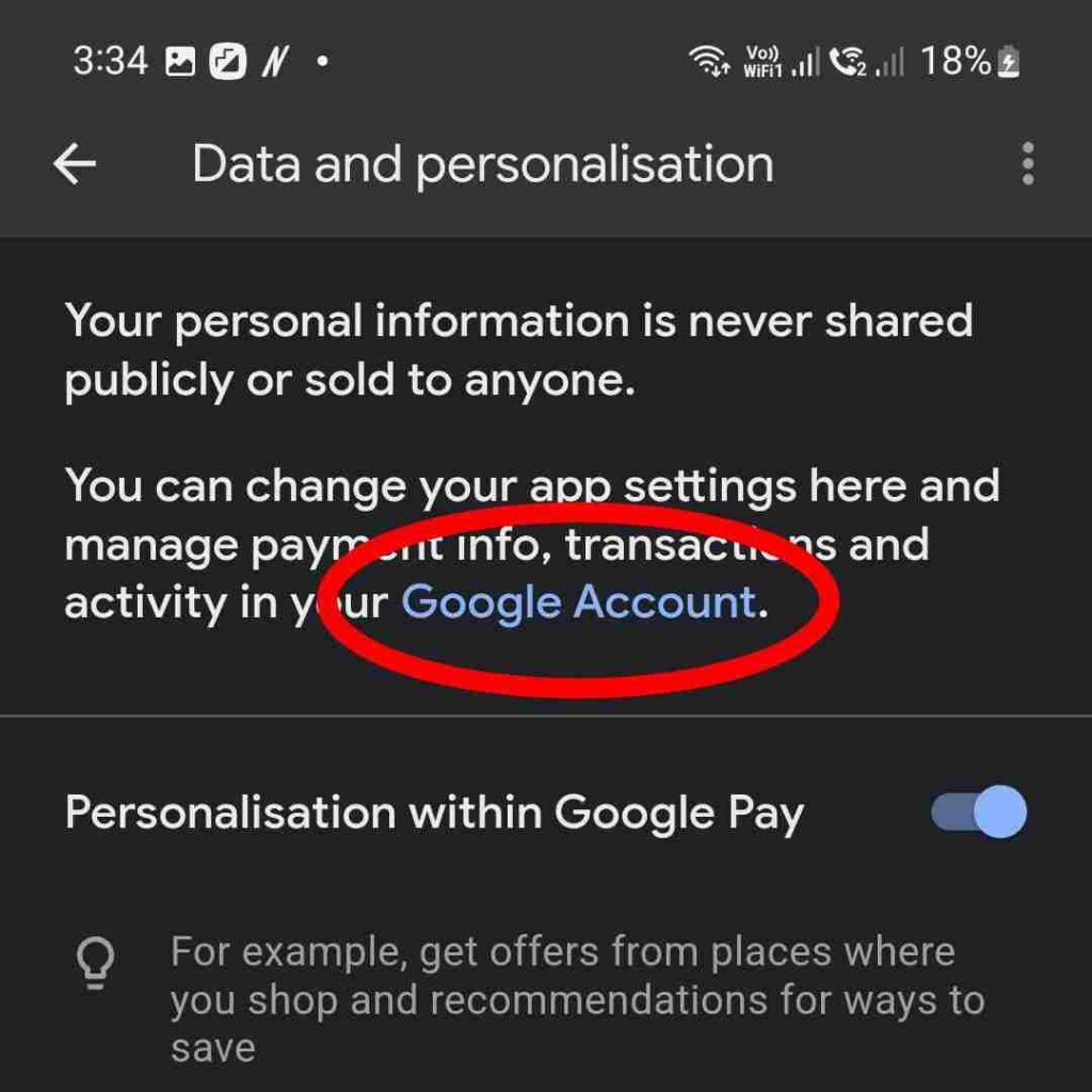 How To Clear Google Pay Transaction History